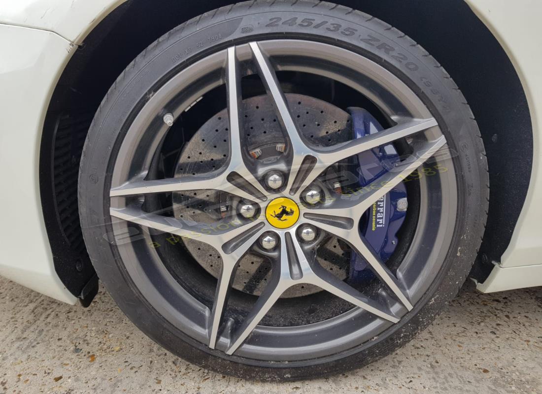 ferrari california t (europe) with unknown, being prepared for dismantling #13