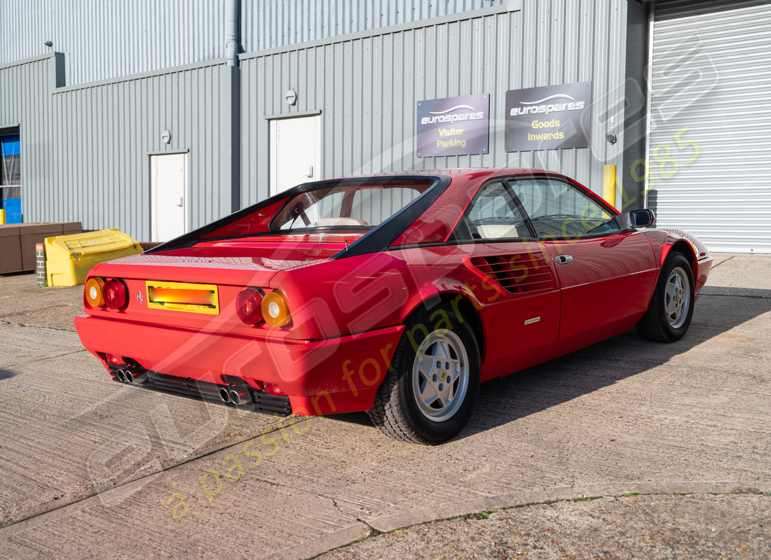 ferrari mondial 3.2 qv (1987) with 83223, being prepared for dismantling #5