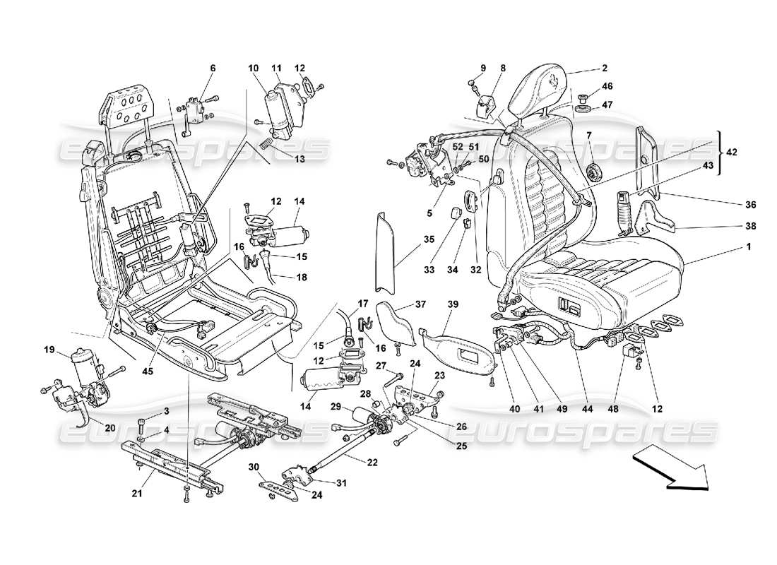 part diagram containing part number 64021500