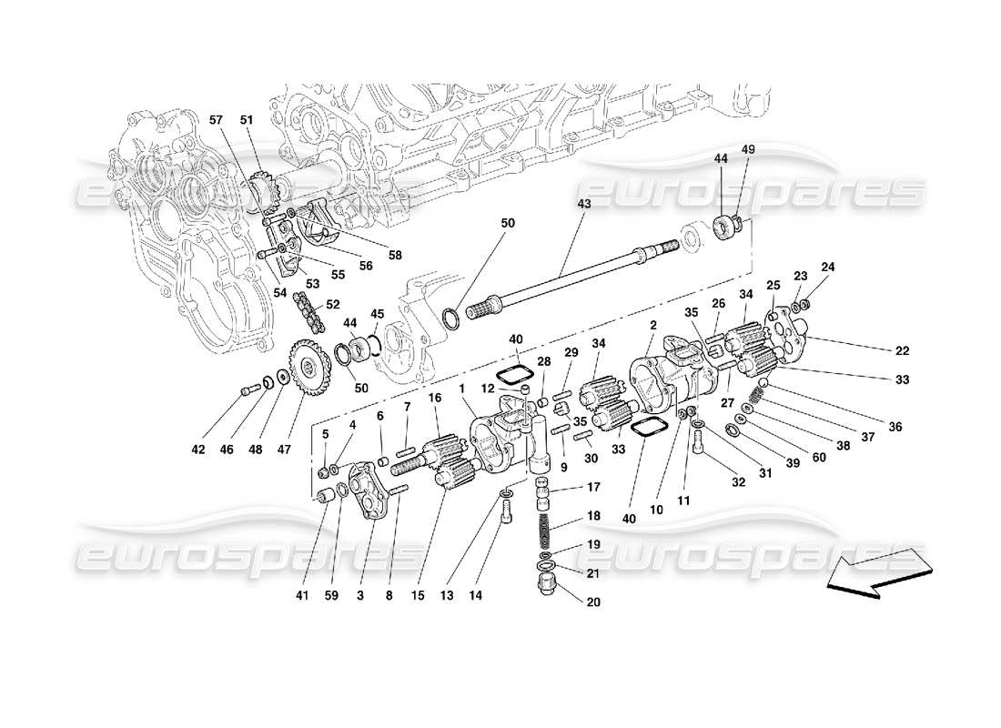 part diagram containing part number 13540824