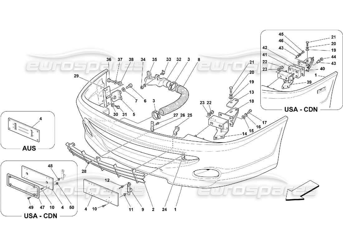 part diagram containing part number 65372900