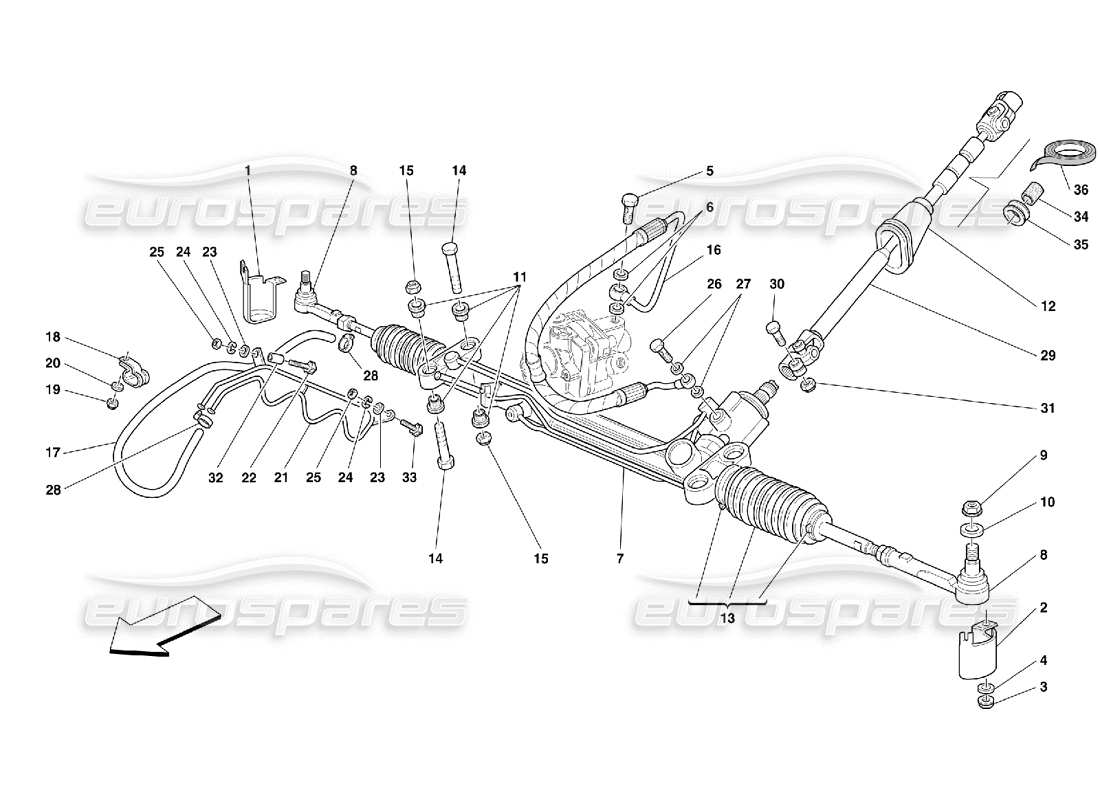 part diagram containing part number 174505