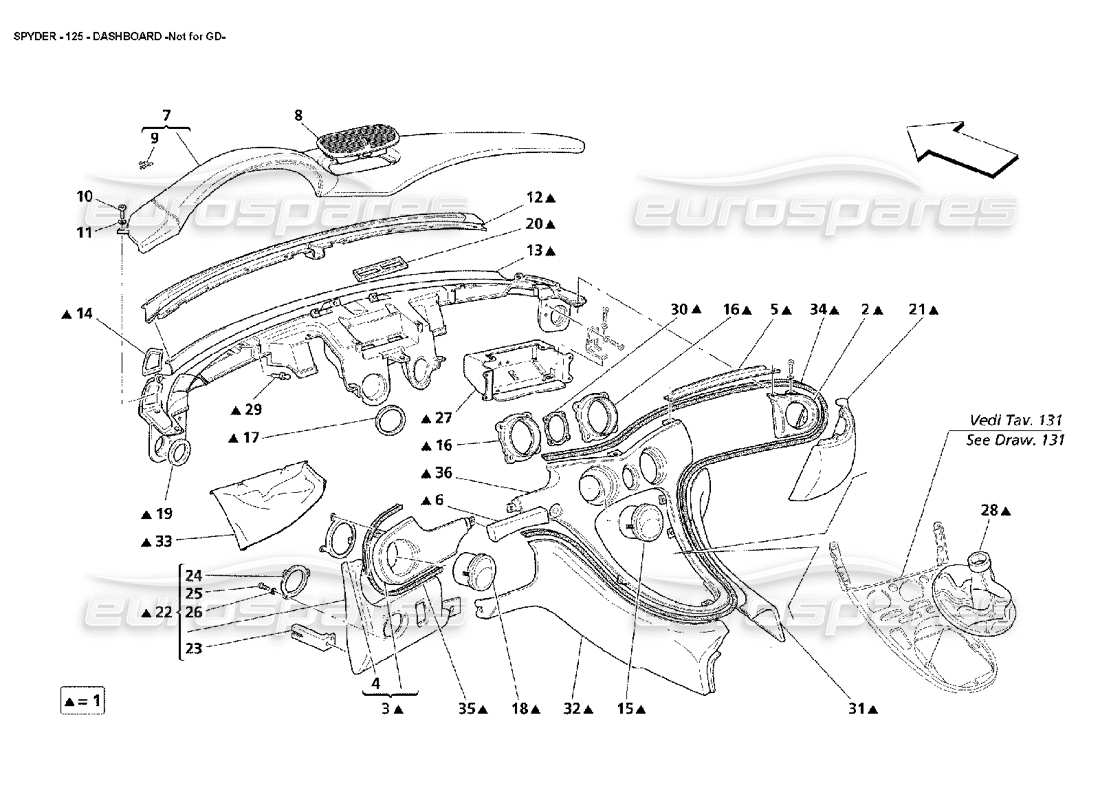 part diagram containing part number 66773208