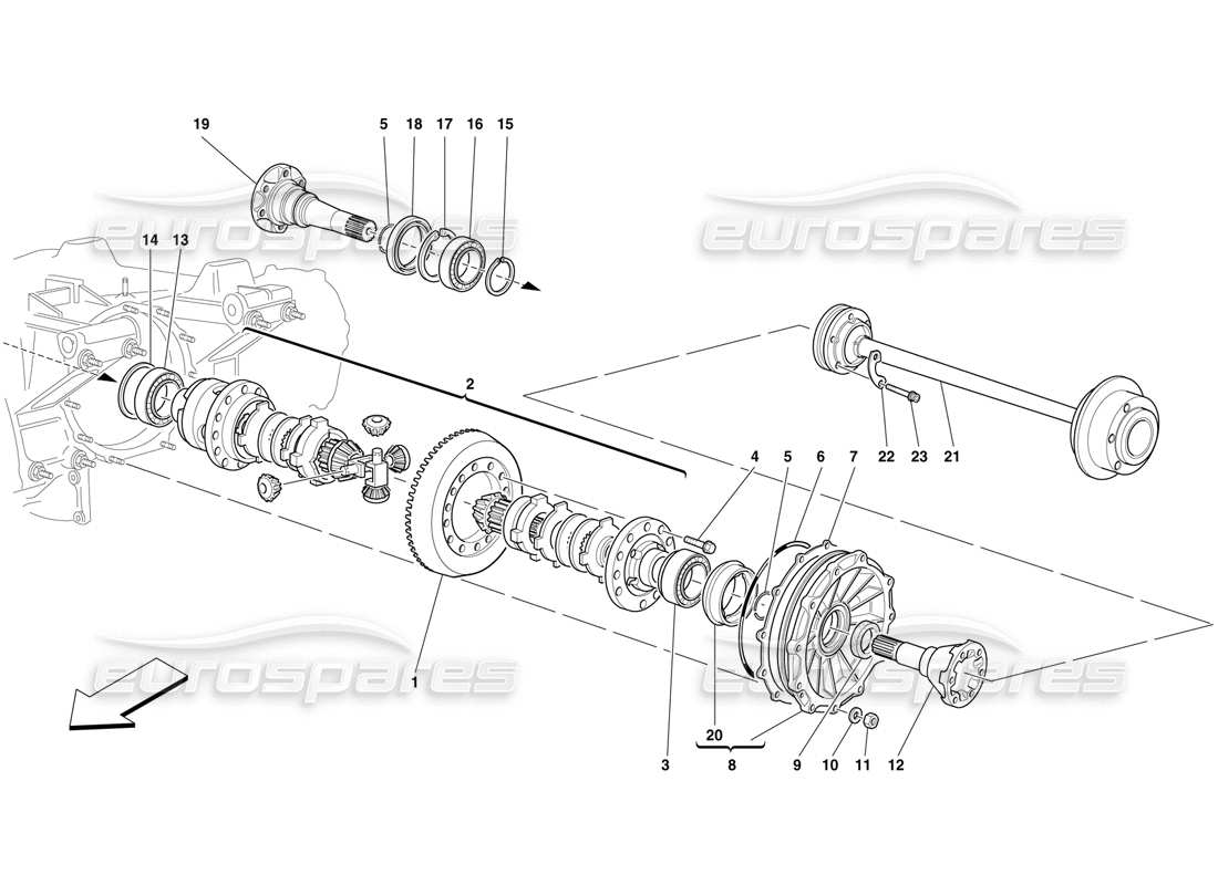 part diagram containing part number 151633