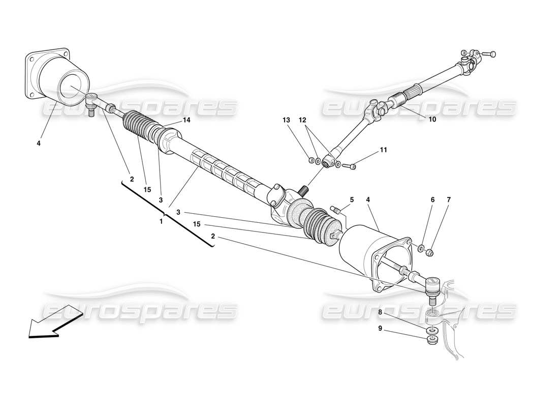 part diagram containing part number 151215
