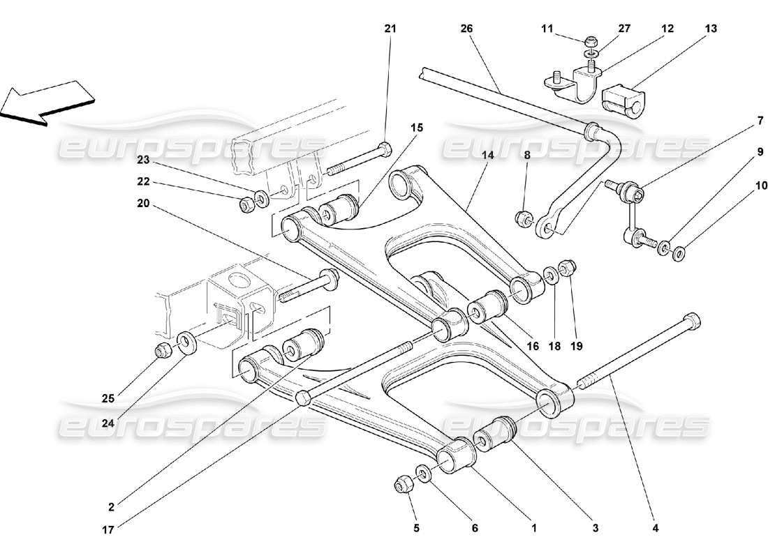 part diagram containing part number 169797