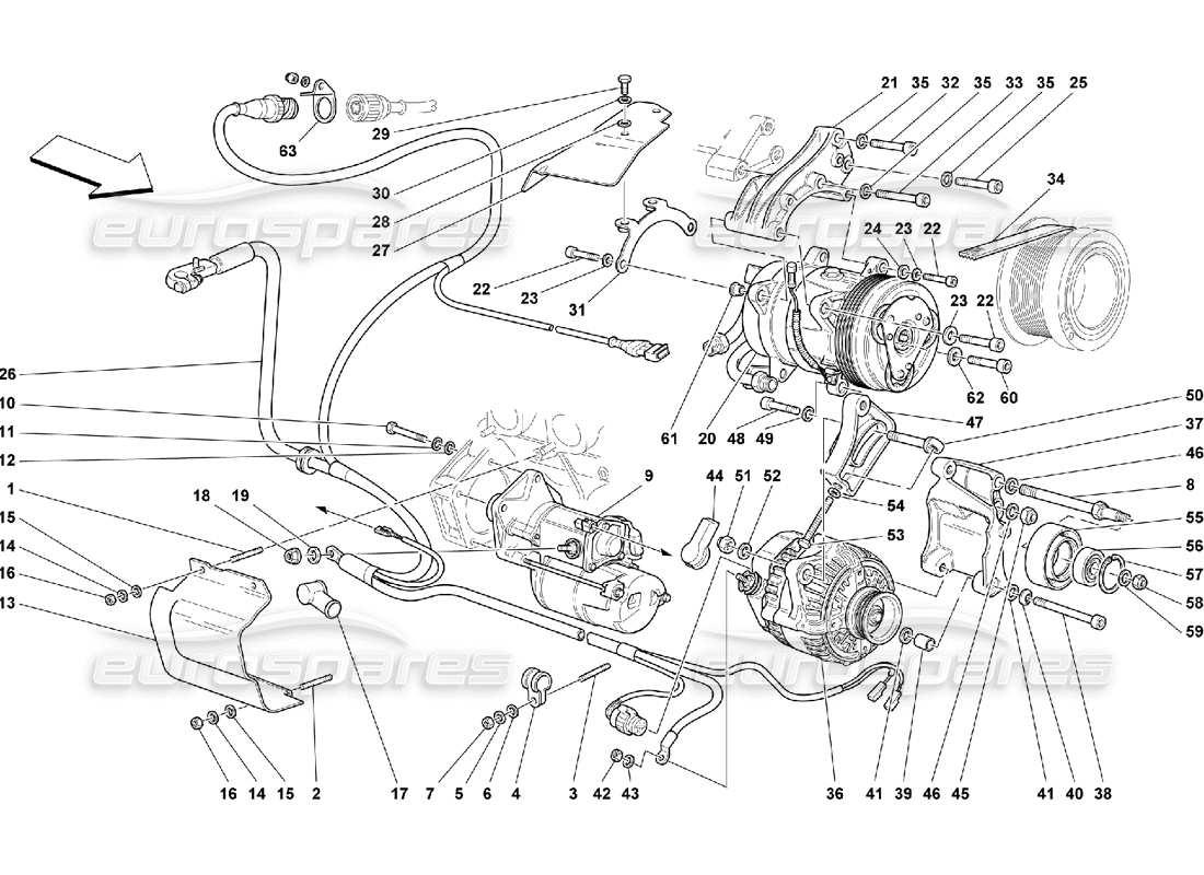 part diagram containing part number 14307924