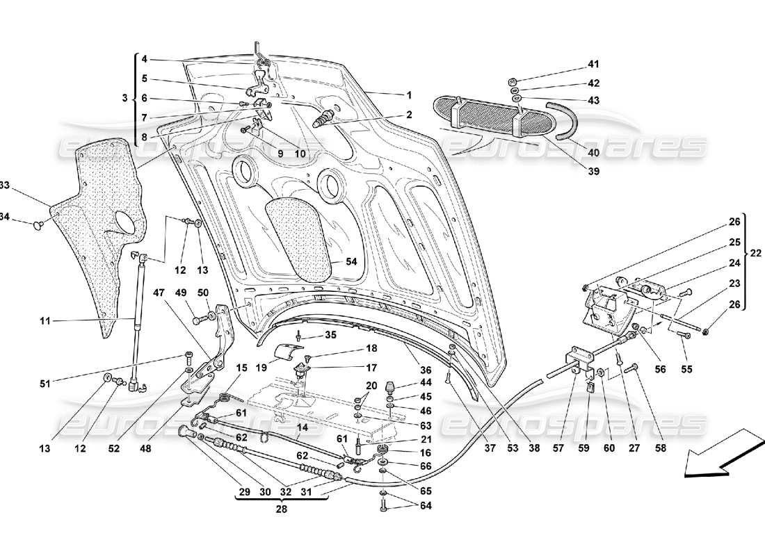 part diagram containing part number 63895000