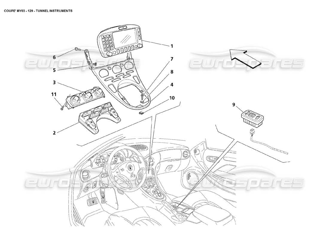 part diagram containing part number 980138117