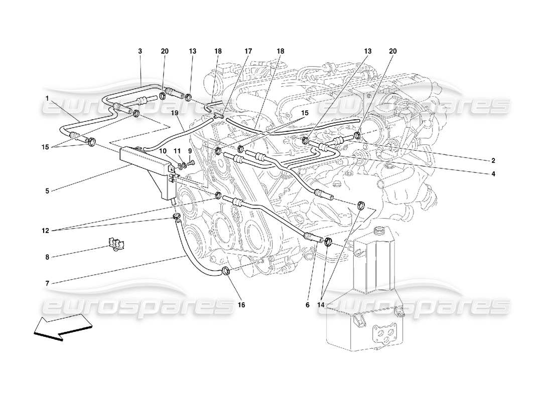 part diagram containing part number 124790