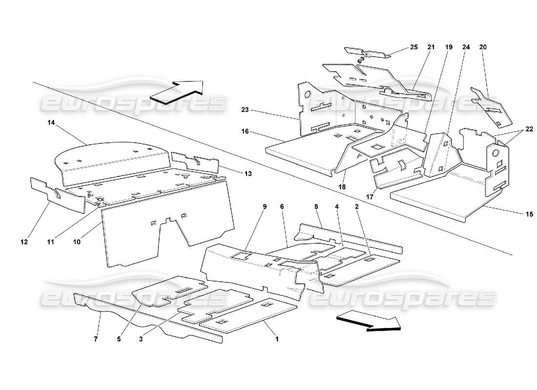 part diagram containing part number 64826600