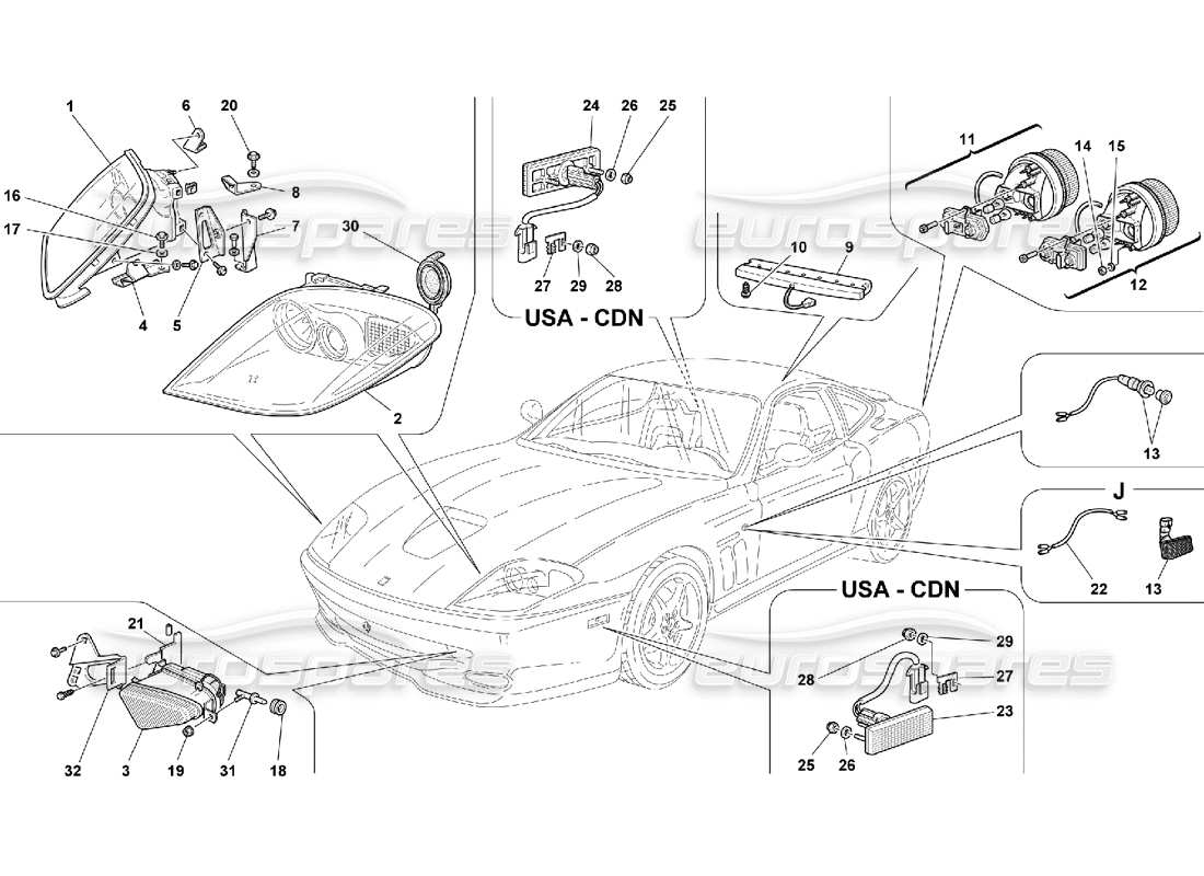 part diagram containing part number 165558