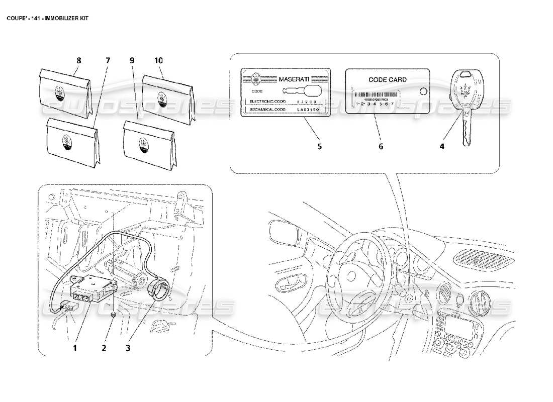 part diagram containing part number 980001810