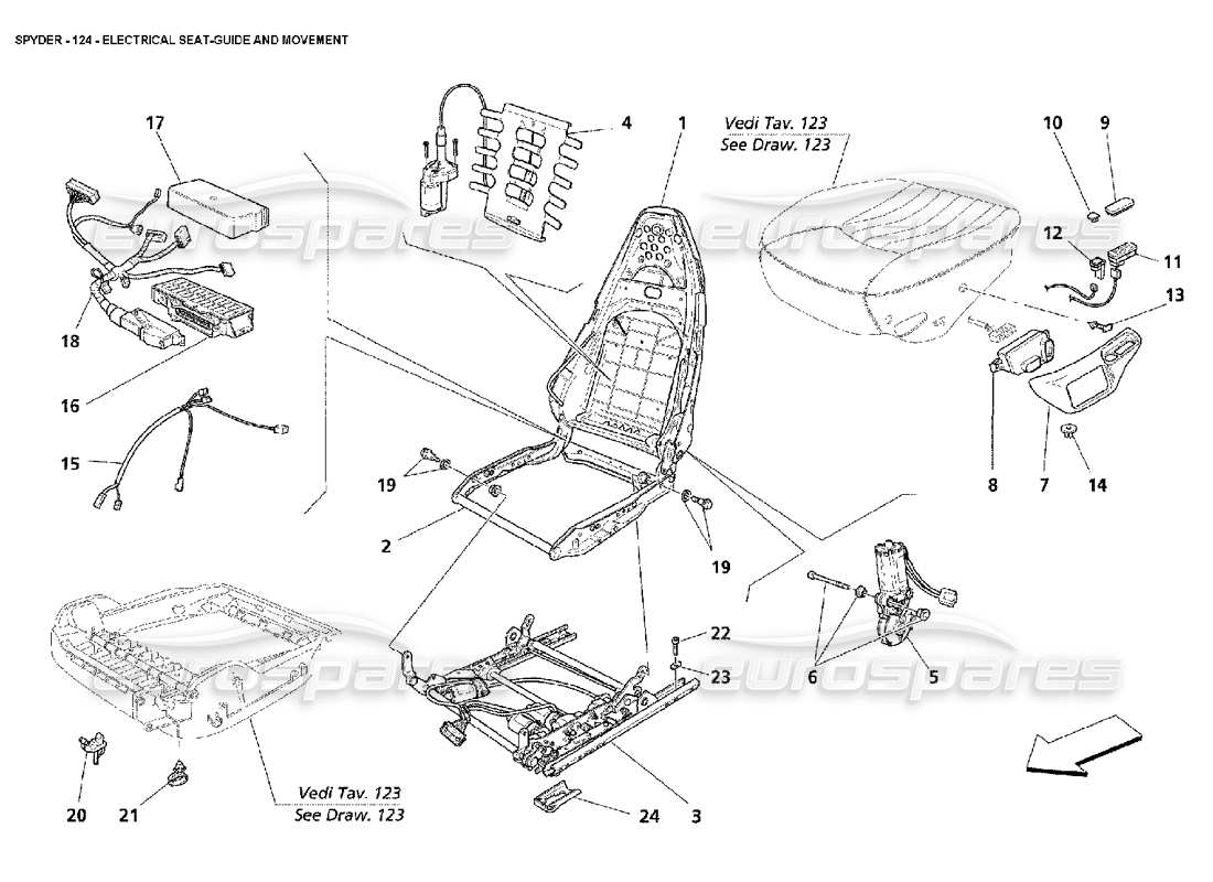 part diagram containing part number 980001145