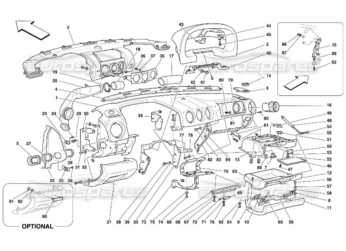 part diagram containing part number 65443600