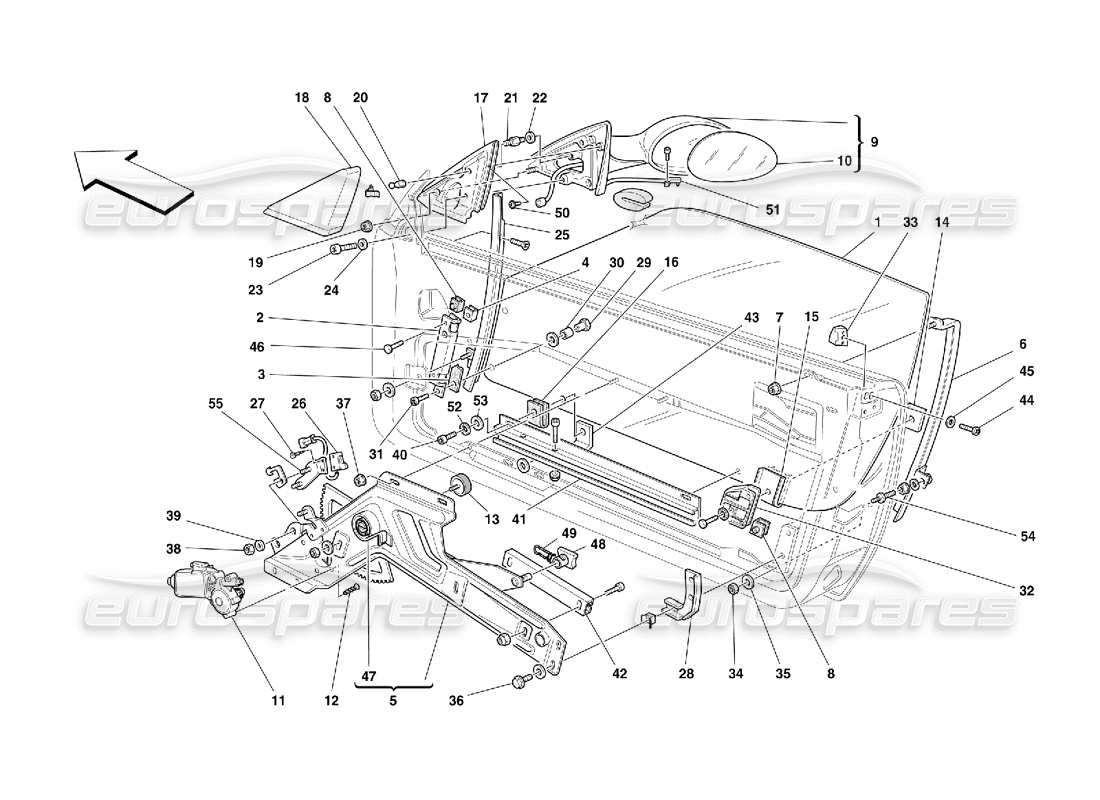 part diagram containing part number 62932800