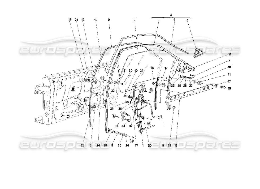 part diagram containing part number 61568600