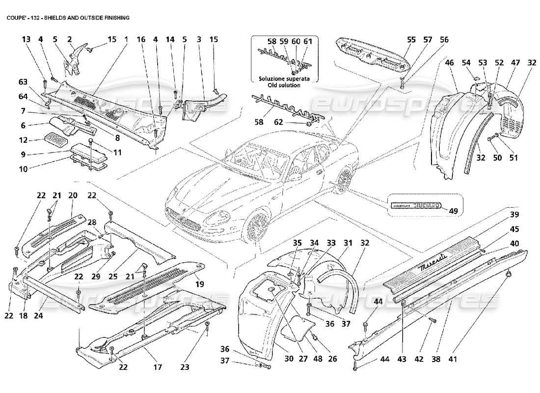 part diagram containing part number 66582800