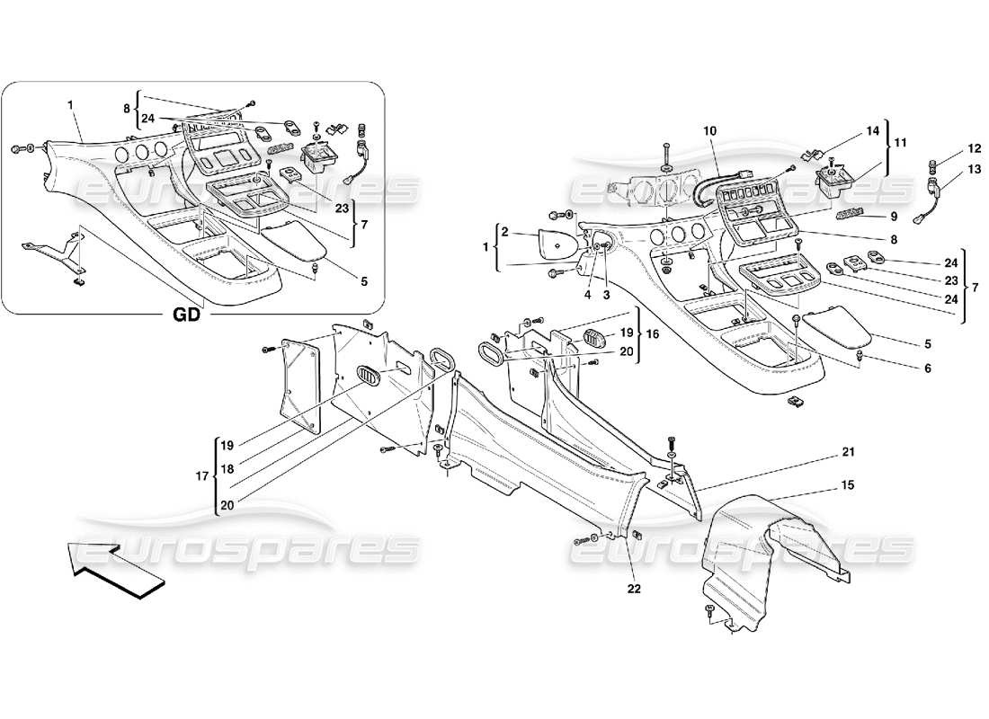 part diagram containing part number 656412..