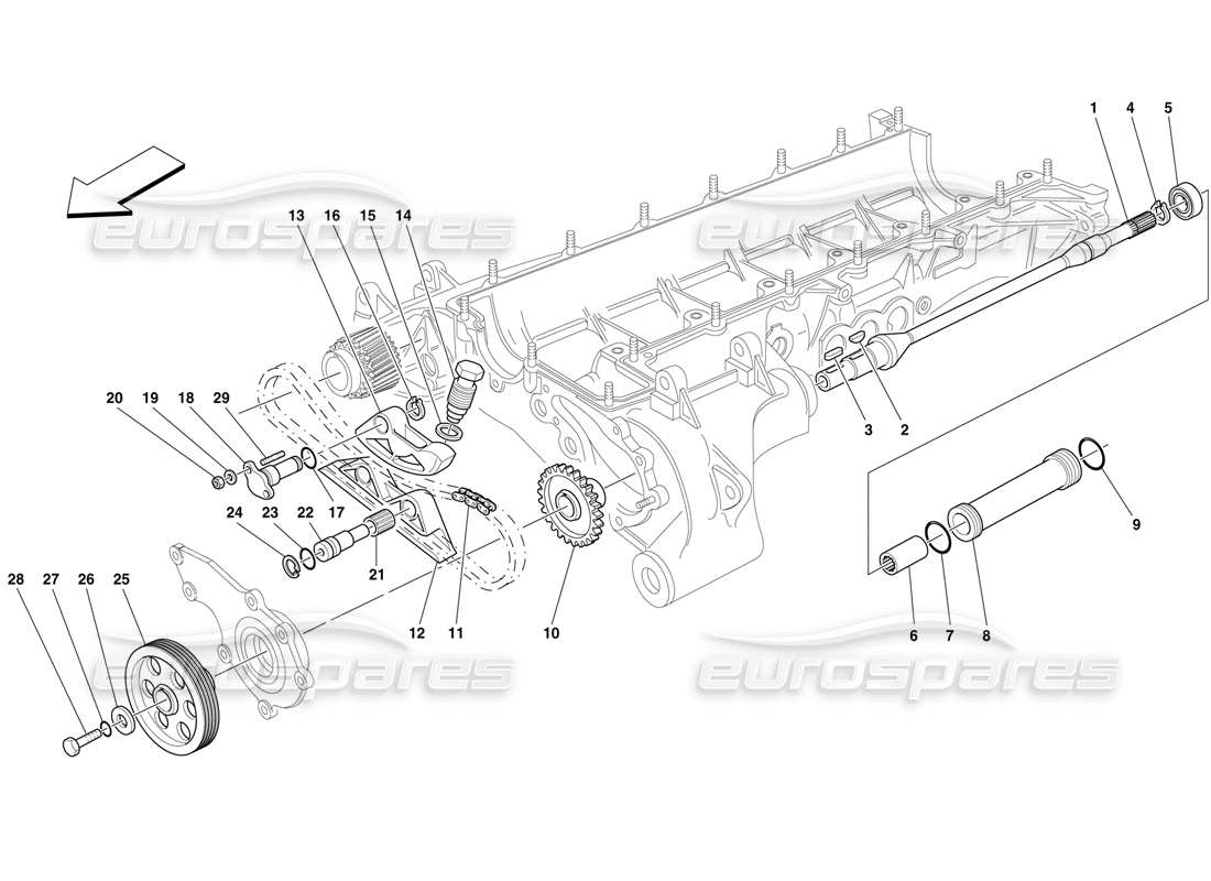 part diagram containing part number 152311