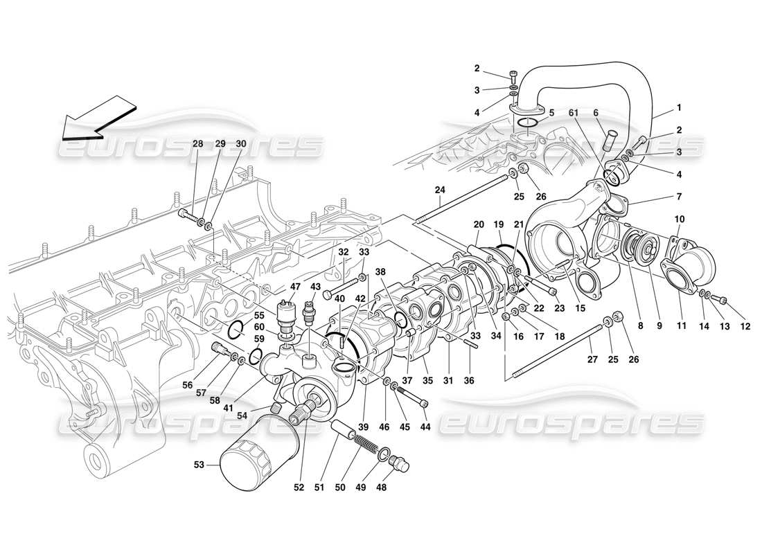 part diagram containing part number 111000