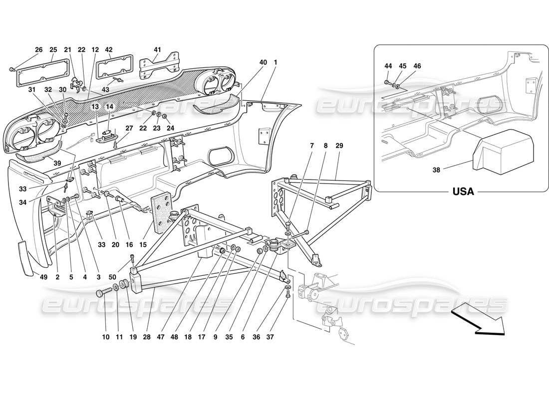 part diagram containing part number 62471100