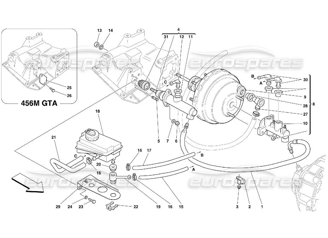 part diagram containing part number 144552