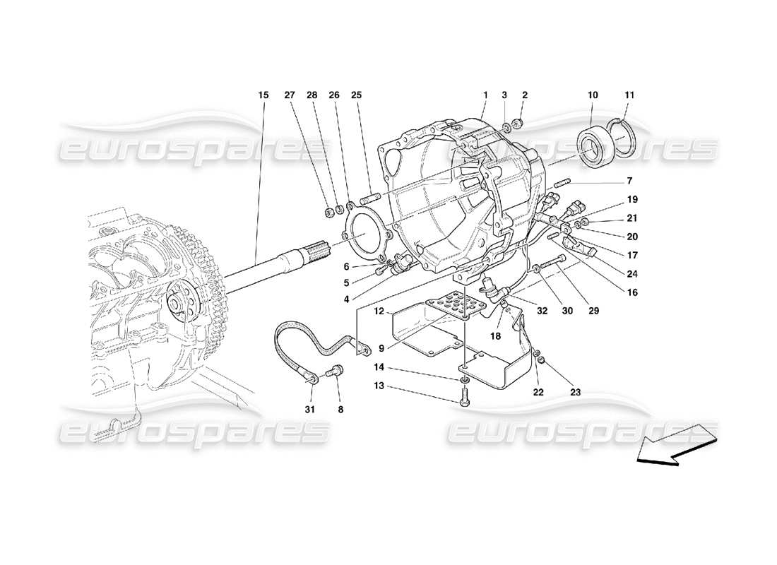 part diagram containing part number 174470