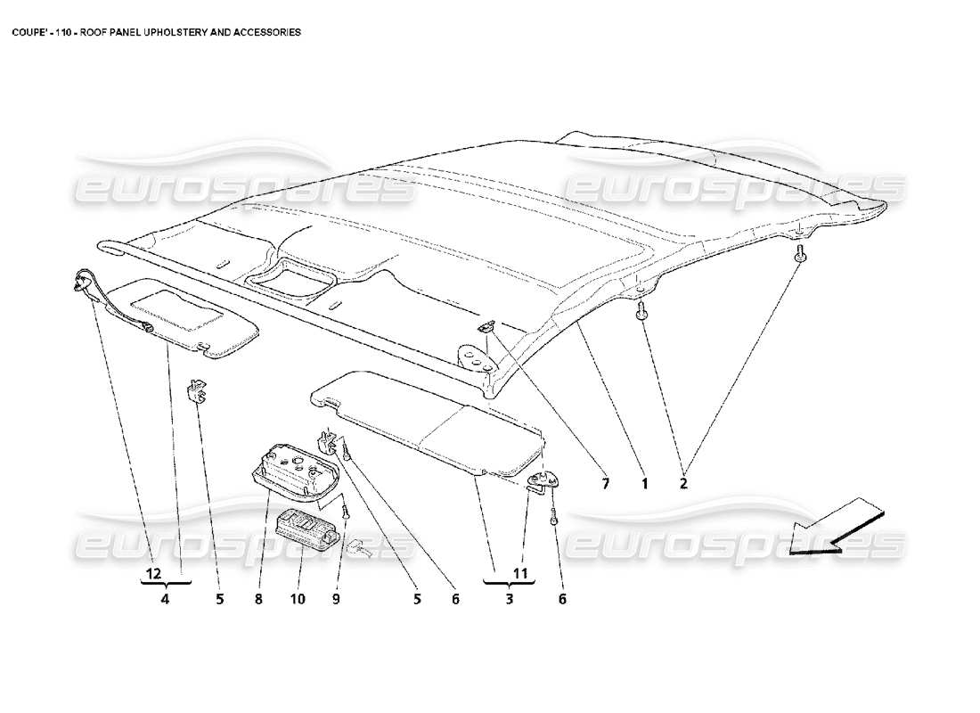 part diagram containing part number 67821400