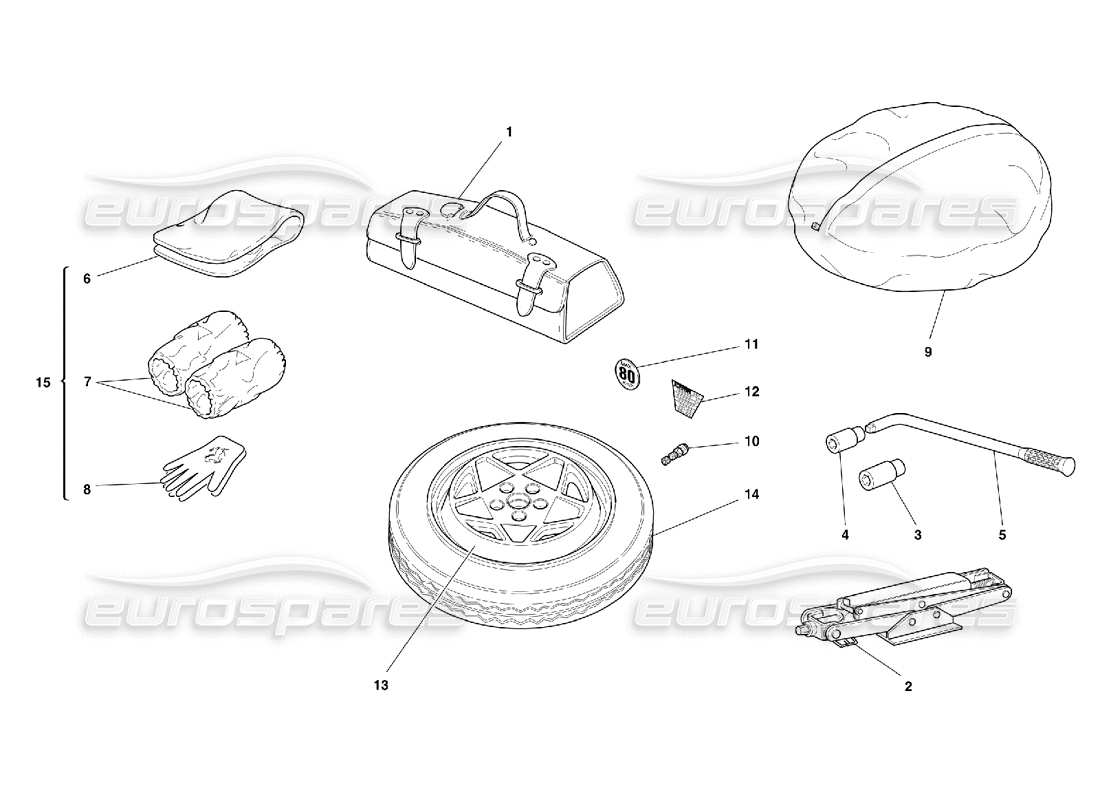 part diagram containing part number 95990364