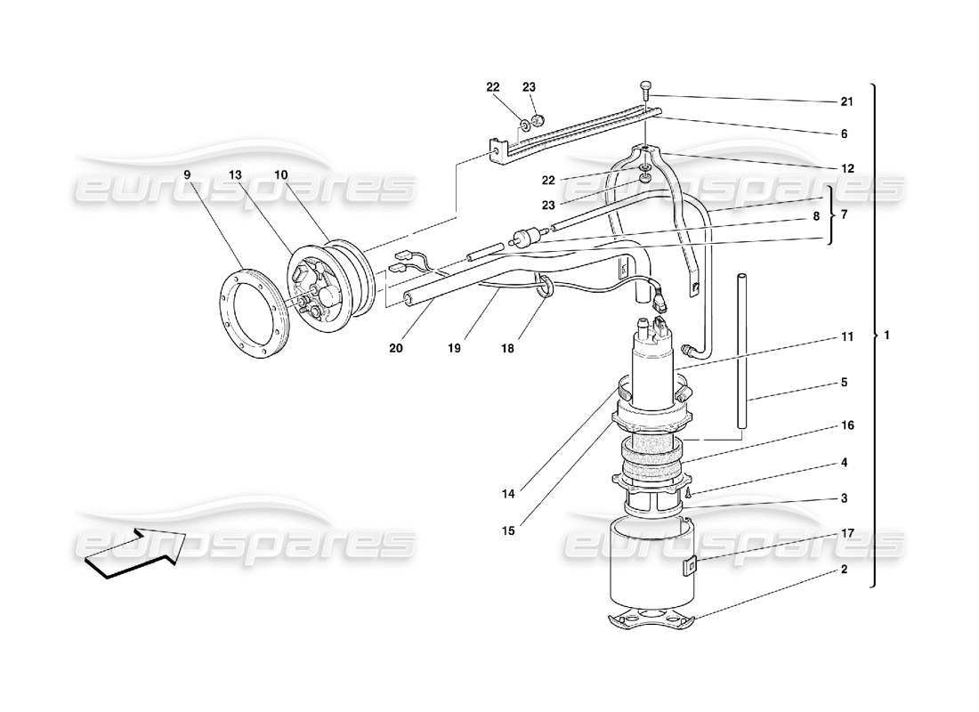 part diagram containing part number 177354