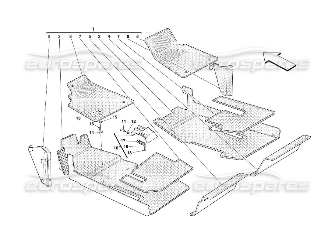 part diagram containing part number 654408..