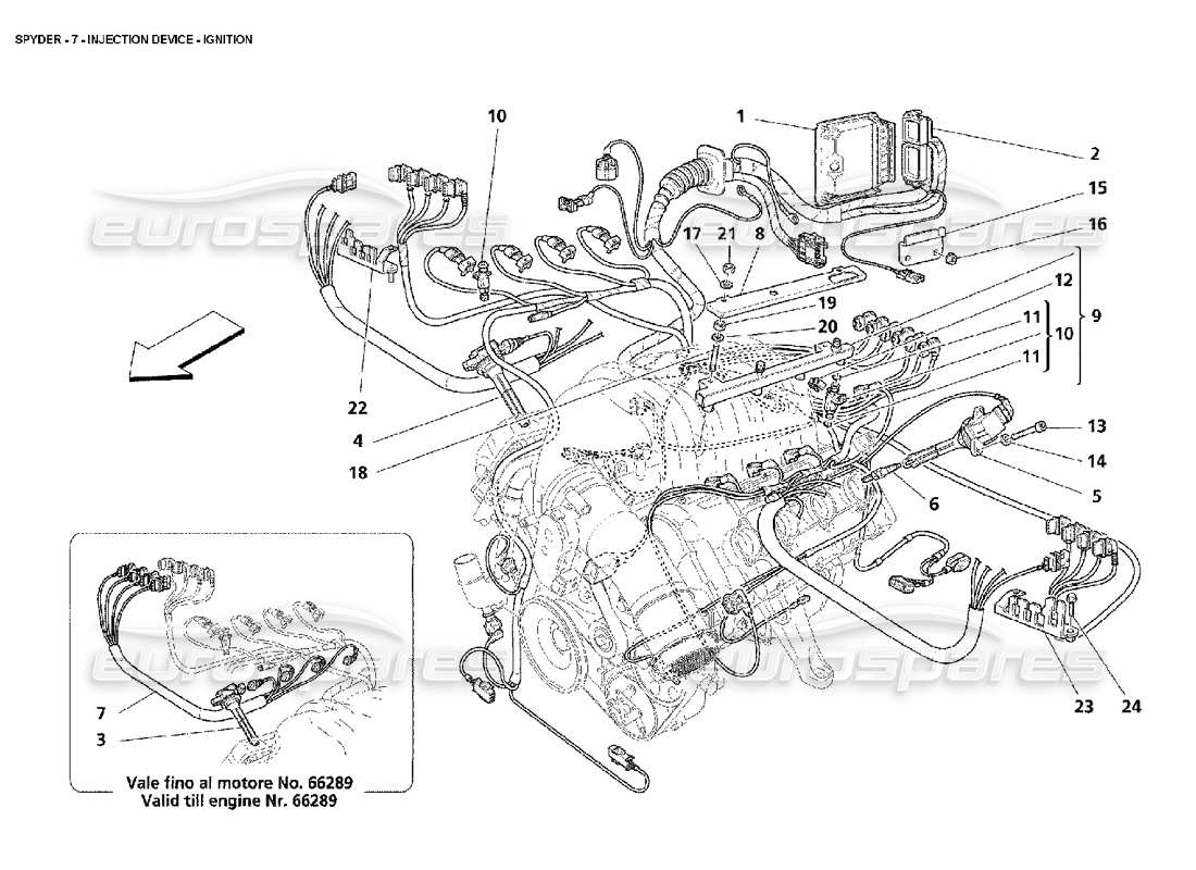 part diagram containing part number 190010