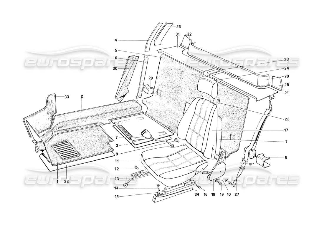 part diagram containing part number 95999002