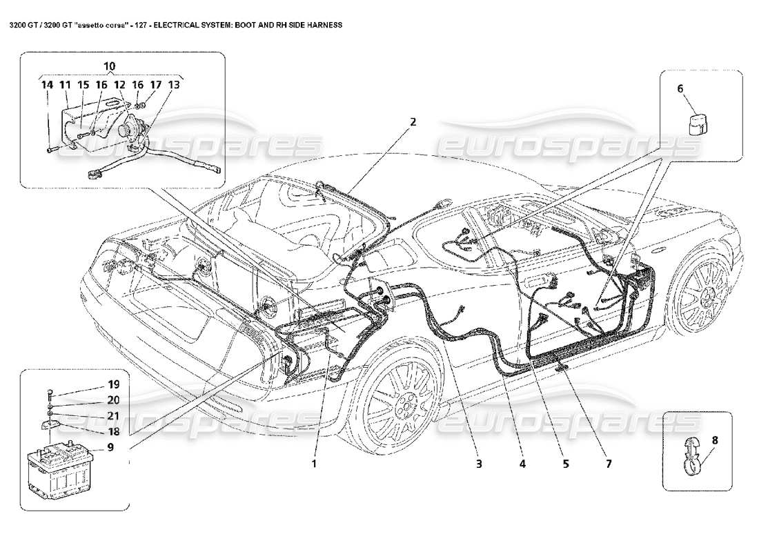 part diagram containing part number 980001700