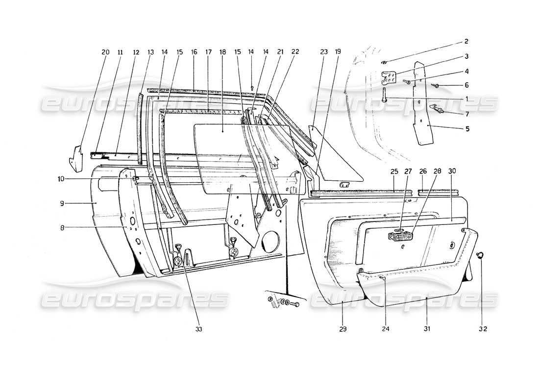 part diagram containing part number 40003204