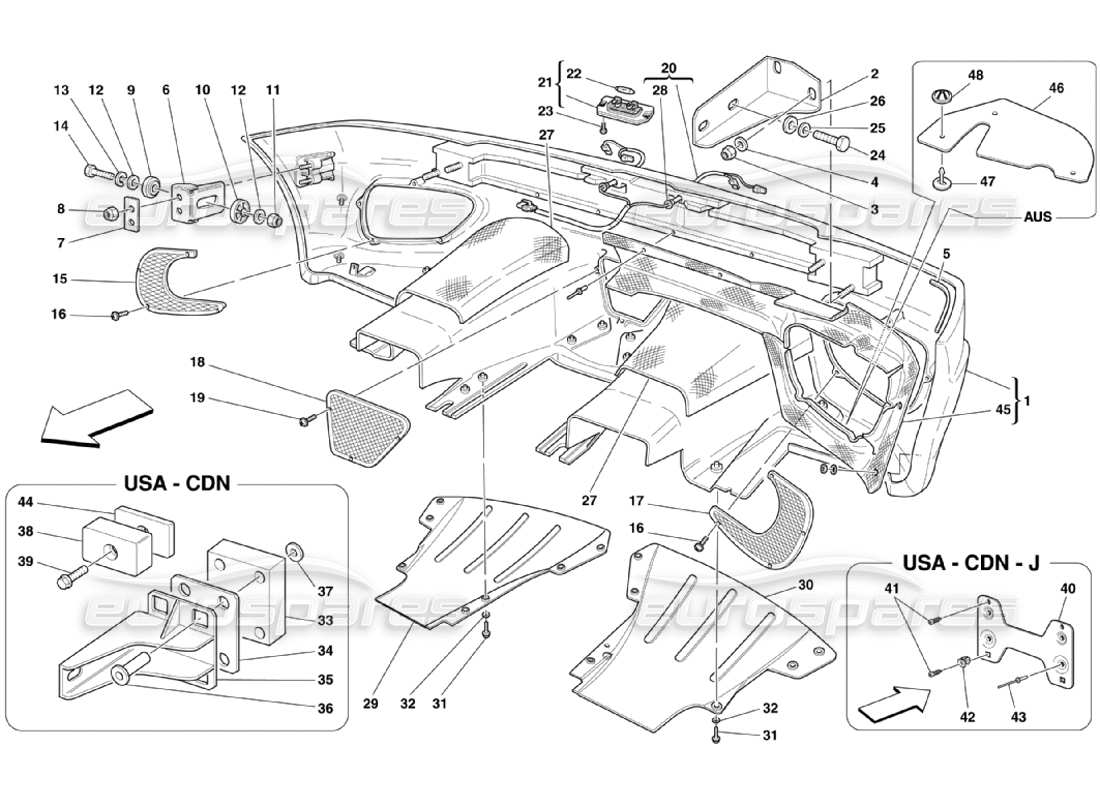 part diagram containing part number 67416200