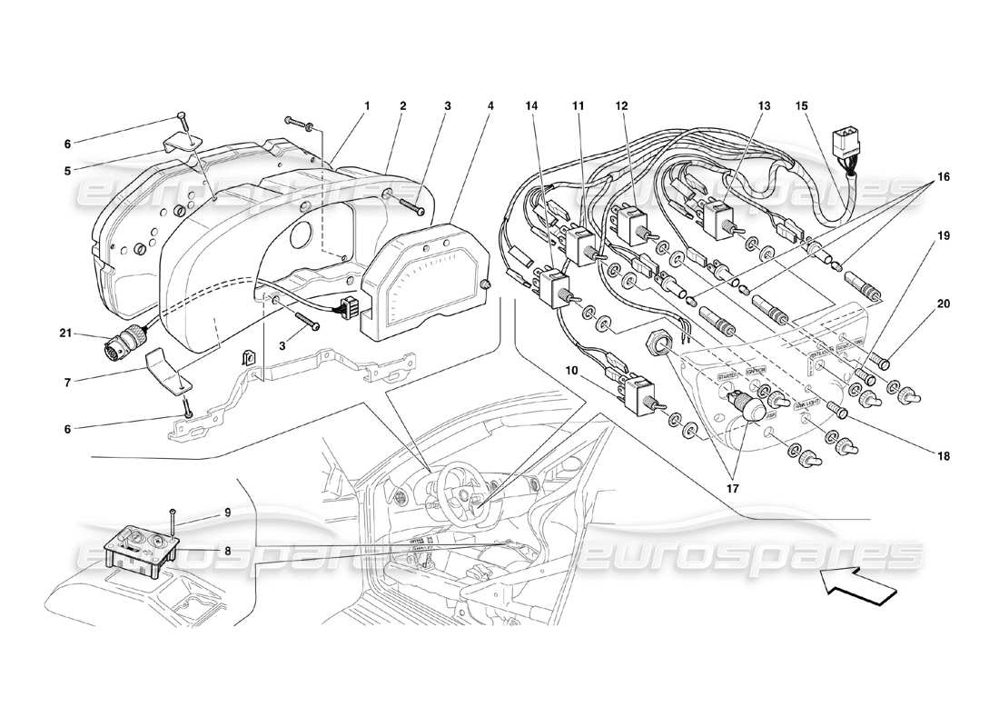 part diagram containing part number 14440021