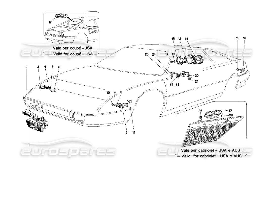 part diagram containing part number 61902100