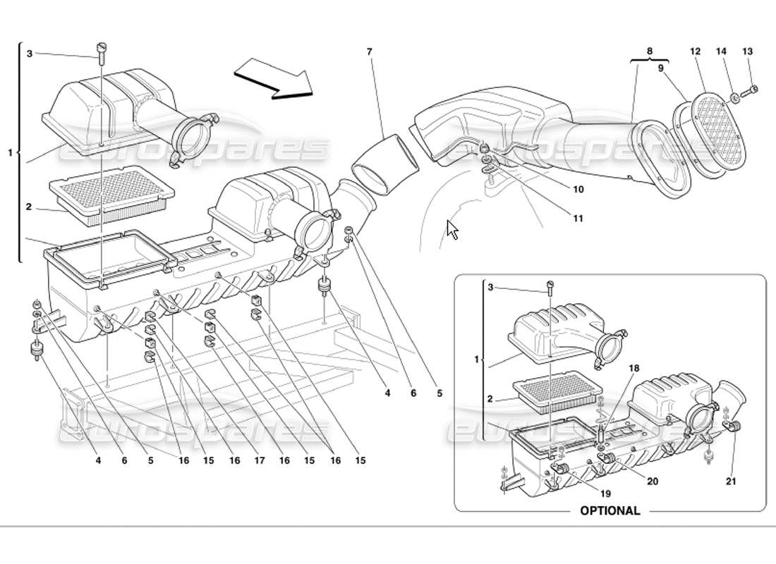 part diagram containing part number 200813