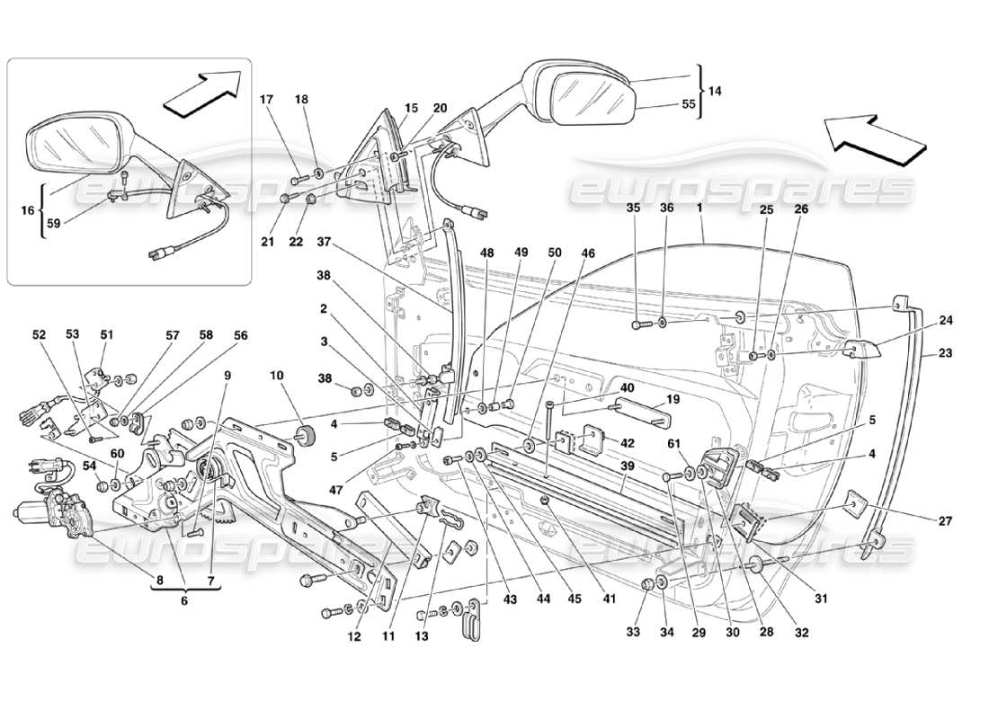 part diagram containing part number 67538200