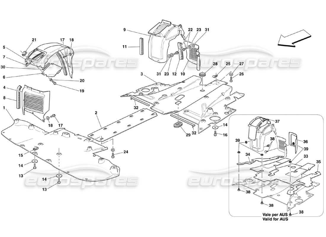 part diagram containing part number 65872500