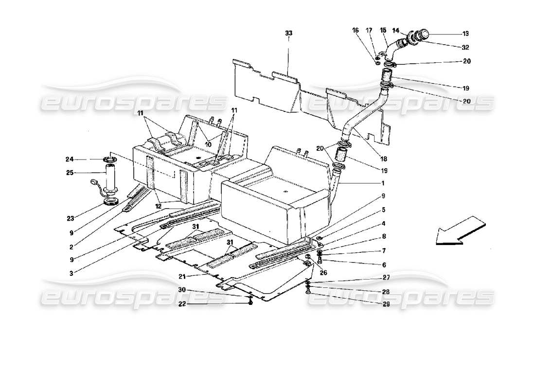 part diagram containing part number 137545