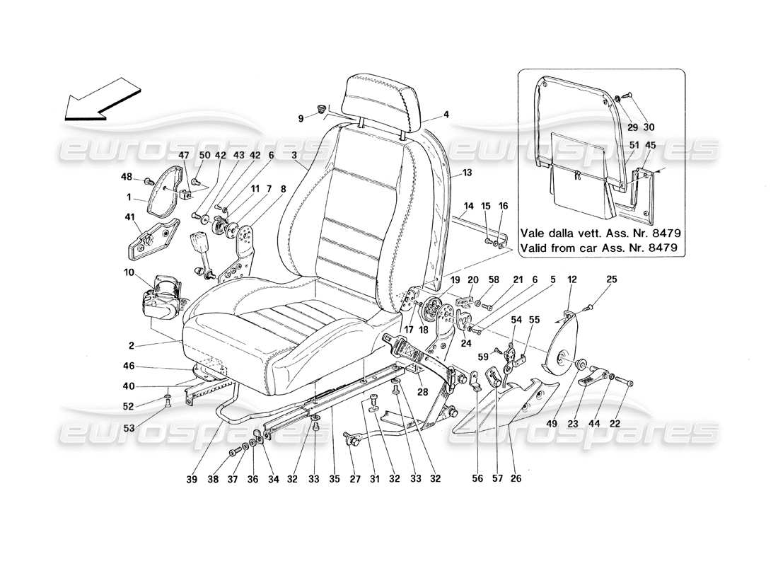 part diagram containing part number 633029..