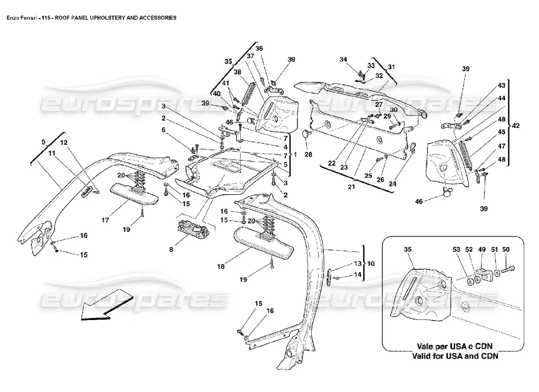 part diagram containing part number 184098