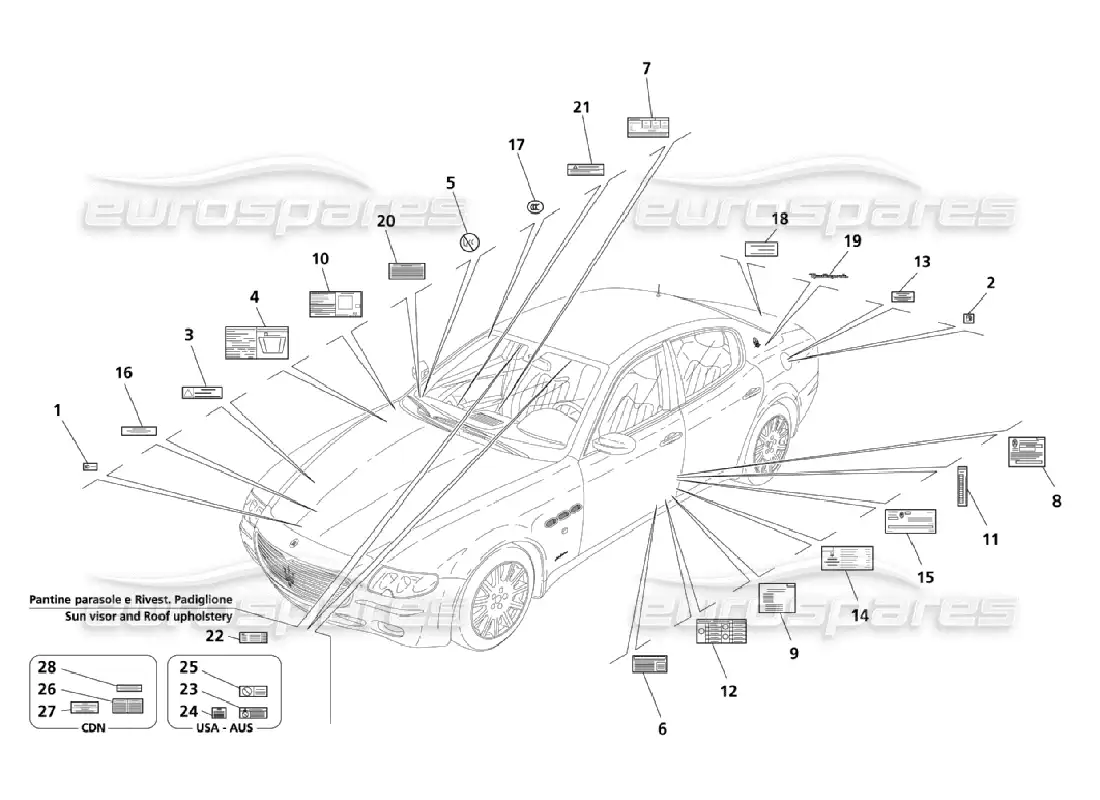 part diagram containing part number 68484600