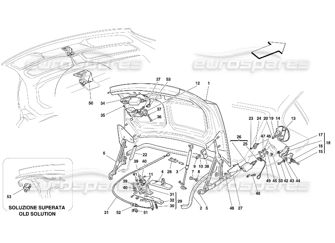 part diagram containing part number 63143100