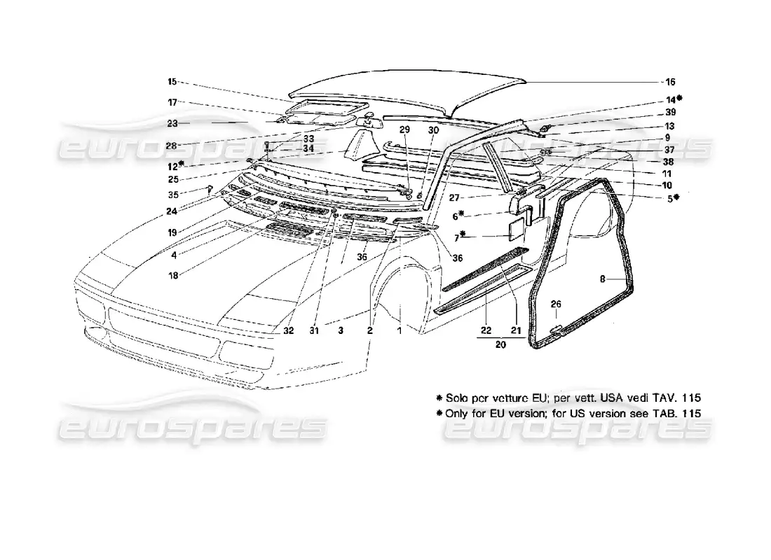 part diagram containing part number 615567..