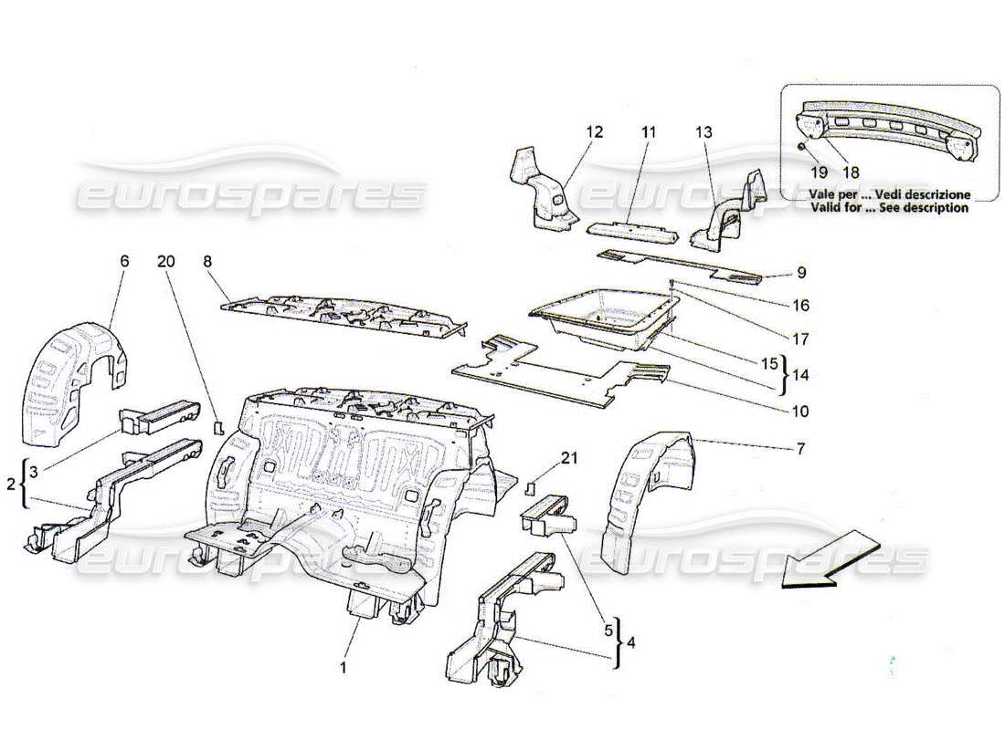 part diagram containing part number 980139345