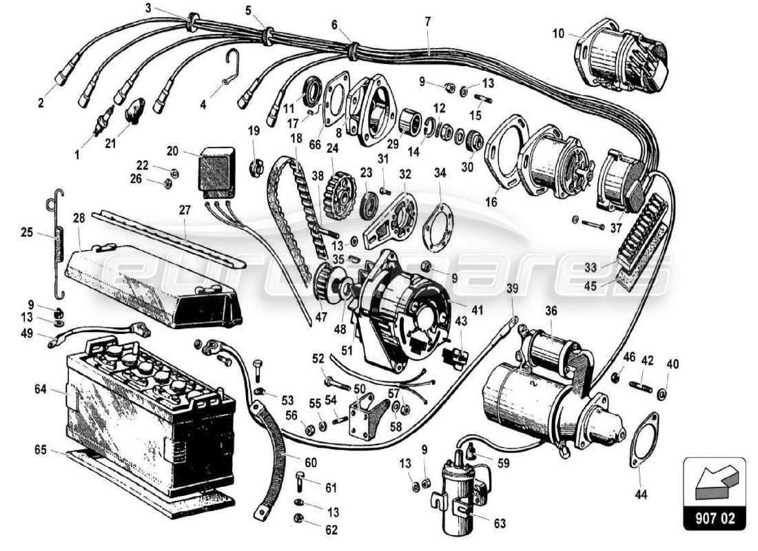 part diagram containing part number 001604869